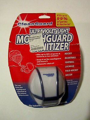 New Mouthguard Sanitizer Hockey Basketball Football Soccer Tethered Untethered