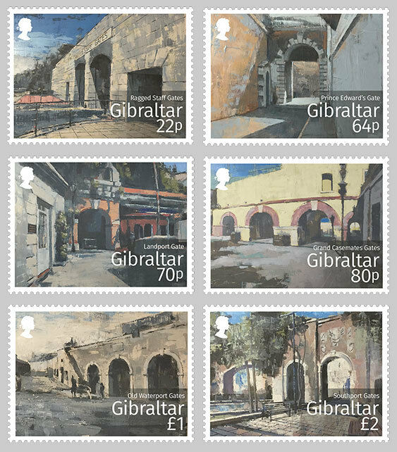 Gibraltar  2016   Historic Gates     Mnh   Us