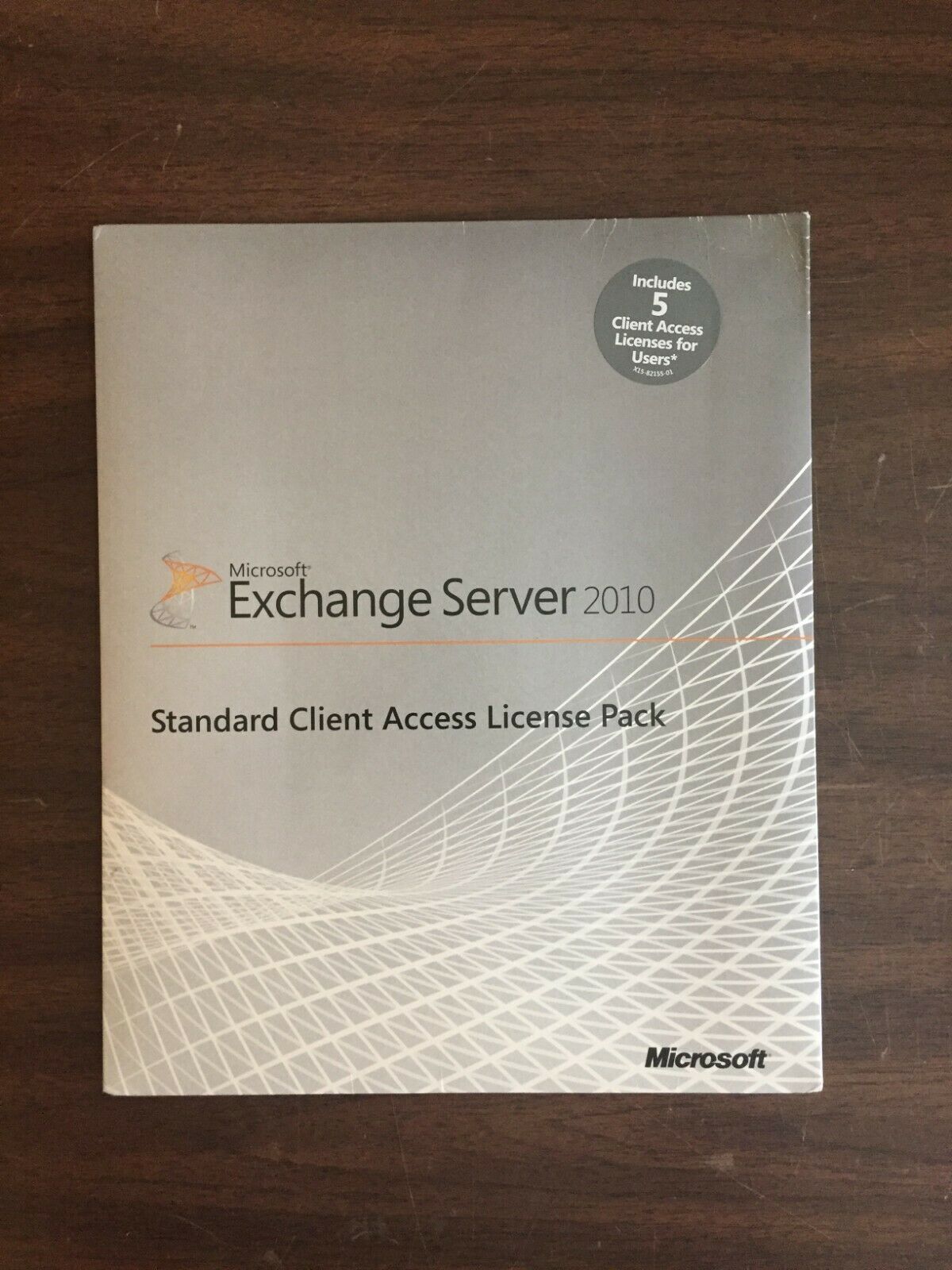 Microsoft Exchange Server 2010 Standard License Pack, 5 Users Cal, Sku 381-04125