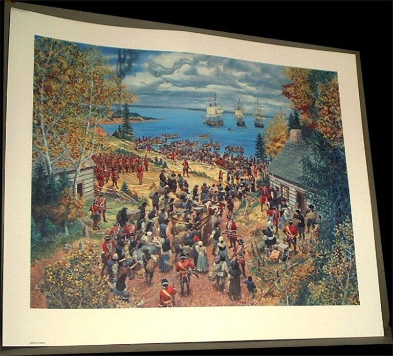 Expulsion Of Acadians From Ile Saint-jean~lewis Parker
