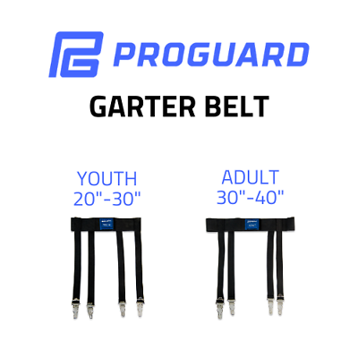 Proguard Hockey Garter Belt To Hold Up Hockey Socks - Adult Or Youth Size