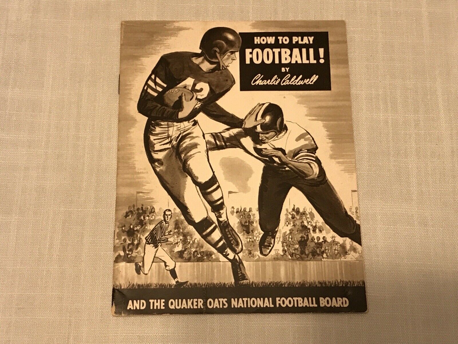 Quaker Oats: “how To Play Football!” Premium Booklet 1953
