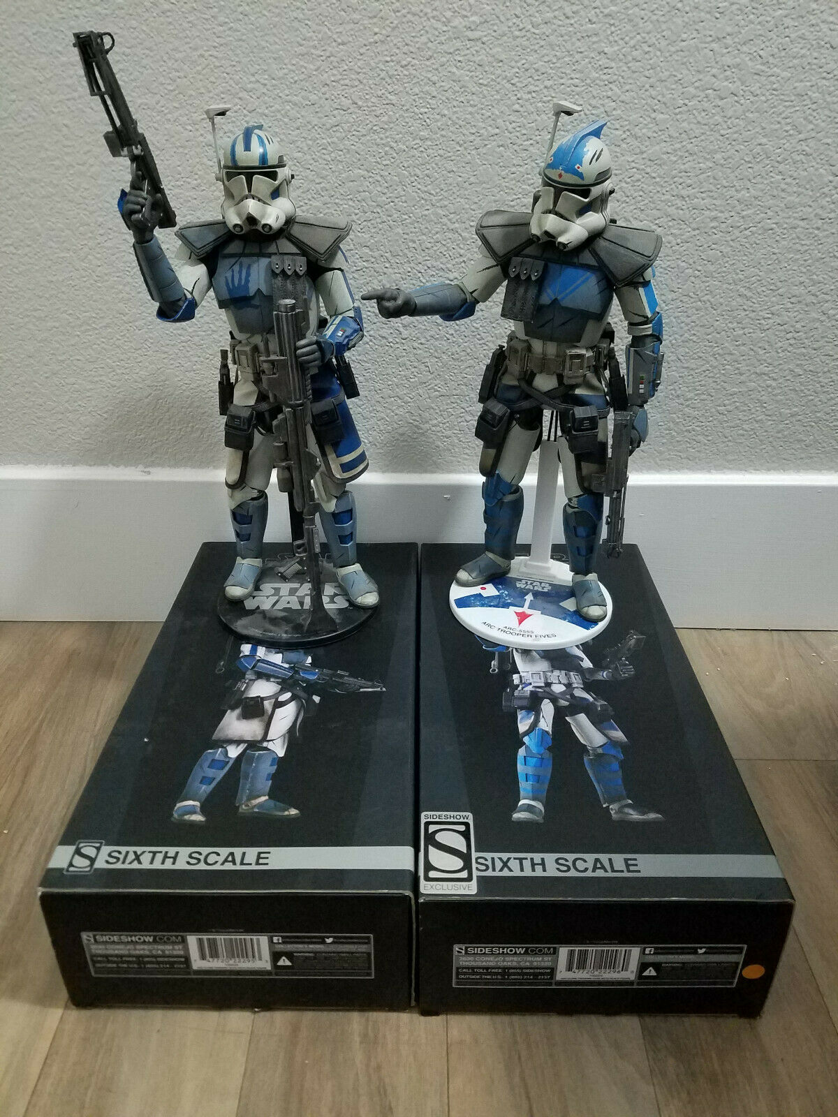 Sideshow Star Wars Arc Troopers Five And Echo
