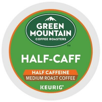 Green Mountain Coffee Half-caff, Keurig K-cup Pod, Medium Roast, 96 Count