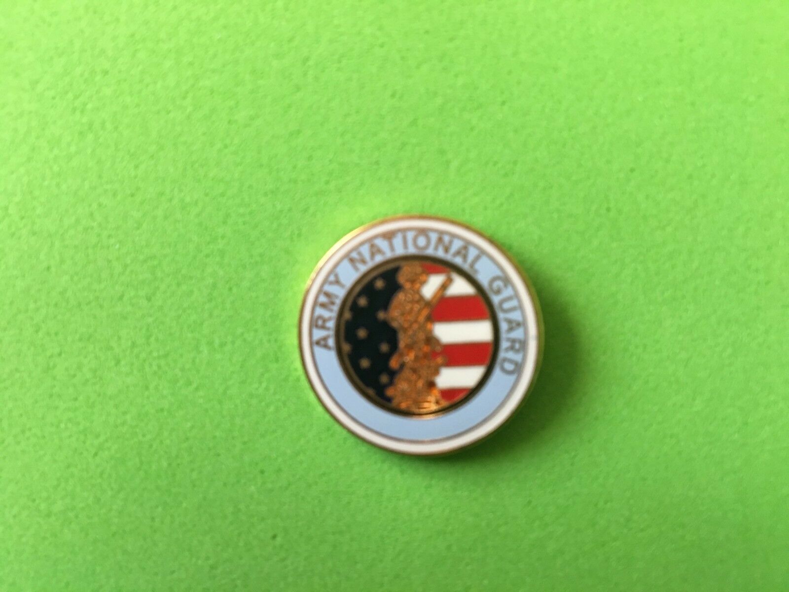 Us Army National Guard Hat/lapel Pin