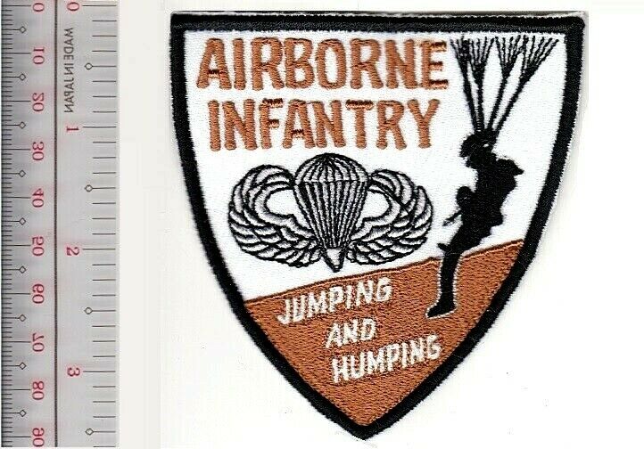 United States Us Army Airborne Parachute Infantry Jumping & Humping Paratrooper