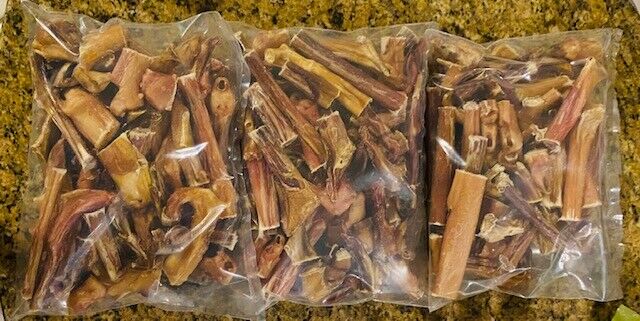 5 Pounds Bully Steer Sticks Thick Ends And Pieces Dog Treats Usa Like True Chews