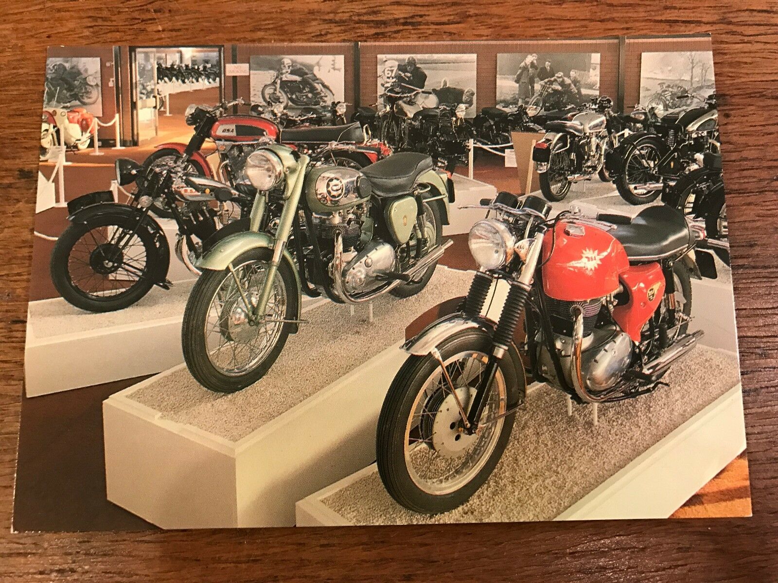 Vintage Spitfire, Shooting Star. Sloper Bsa National Motorcycle Museum Postcard