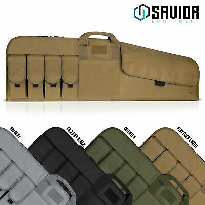 Savior Equip Tactical Single Rifle Gun Carbine Bag Range Padded Pistol Soft Case