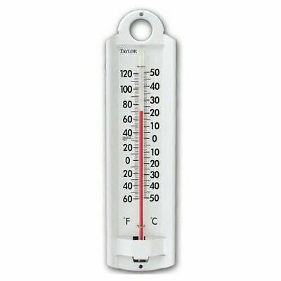 Taylor 5135 Durable Aluminum Indoor / Outdoor Wall Thermometer