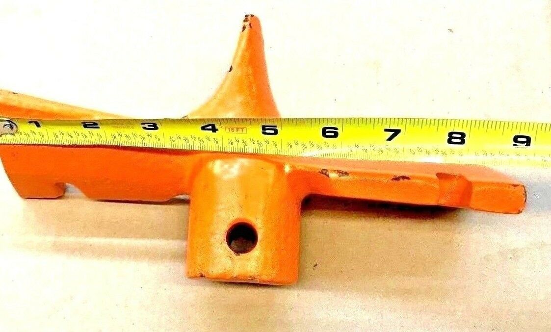 Leinbach 9" Auger Tip Cast Iron Post Hole Digger End Leinback *new Replacement