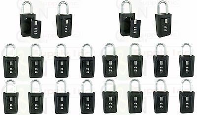 Key Storage Lock Box Realtor Lockboxes Real Estate 4 Digit Lockbox - Pack Of 20