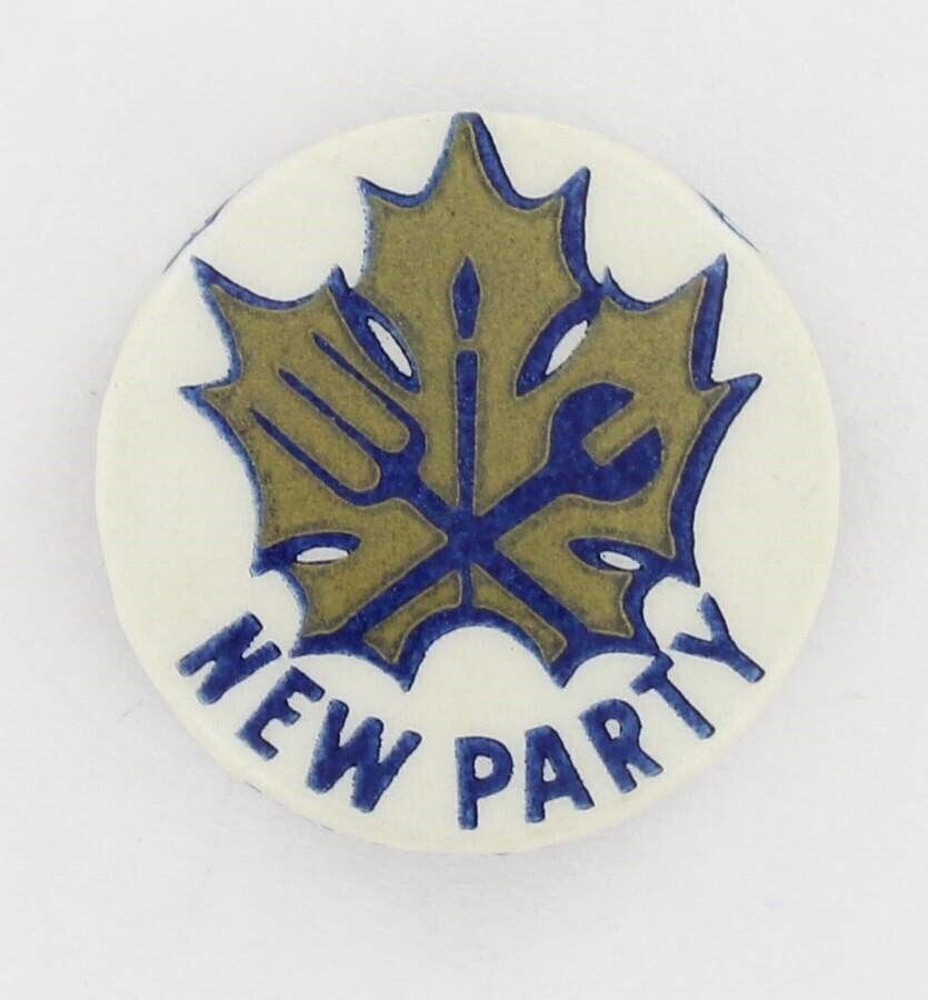 New Party Canada 1958 Ndp Democratic Socialist Canadian Labour Cff Democrat 1413