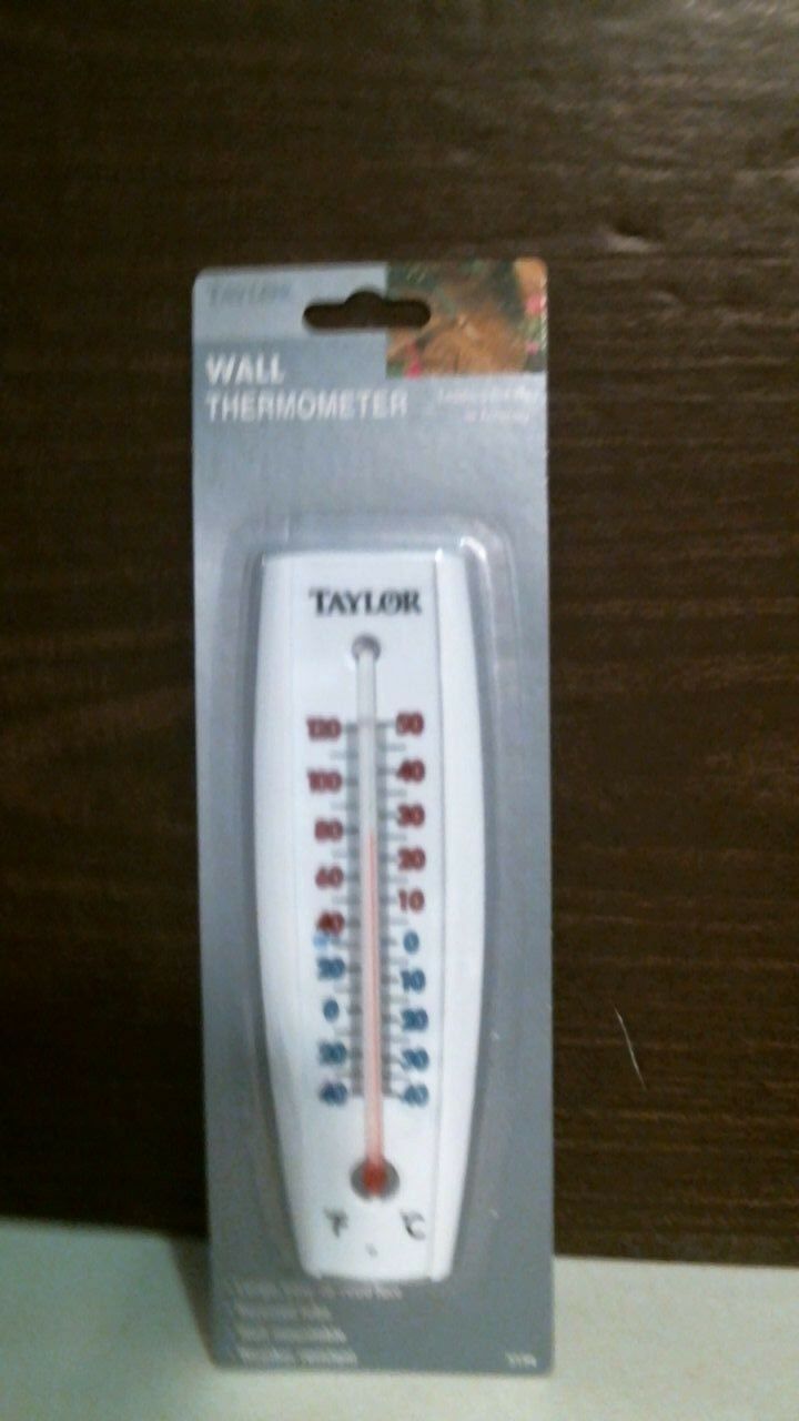 Taylor 5154 Wall Thermometer, Free Shipping