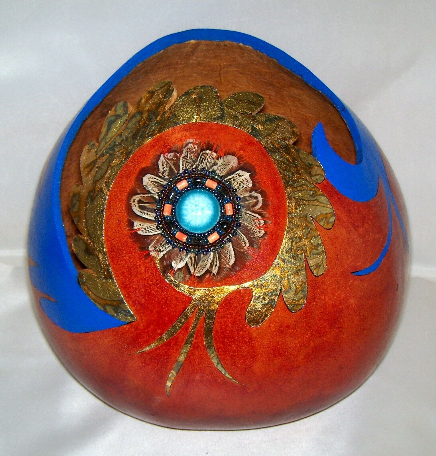 Hand Crafted Gourd Art