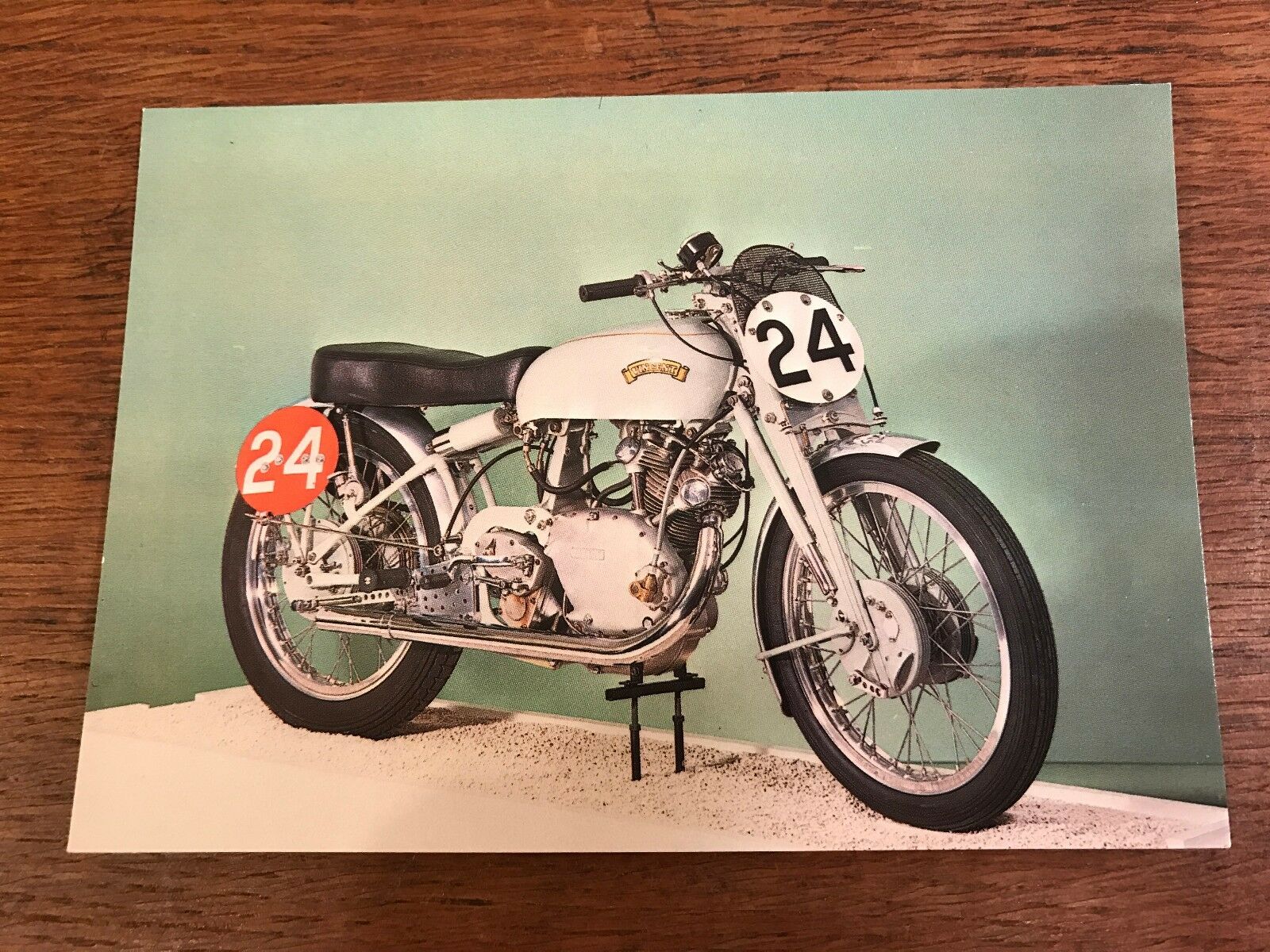 Vtg 1951 500cc Vincent Series C Grey Flash National Motorcycle Museum Postcard