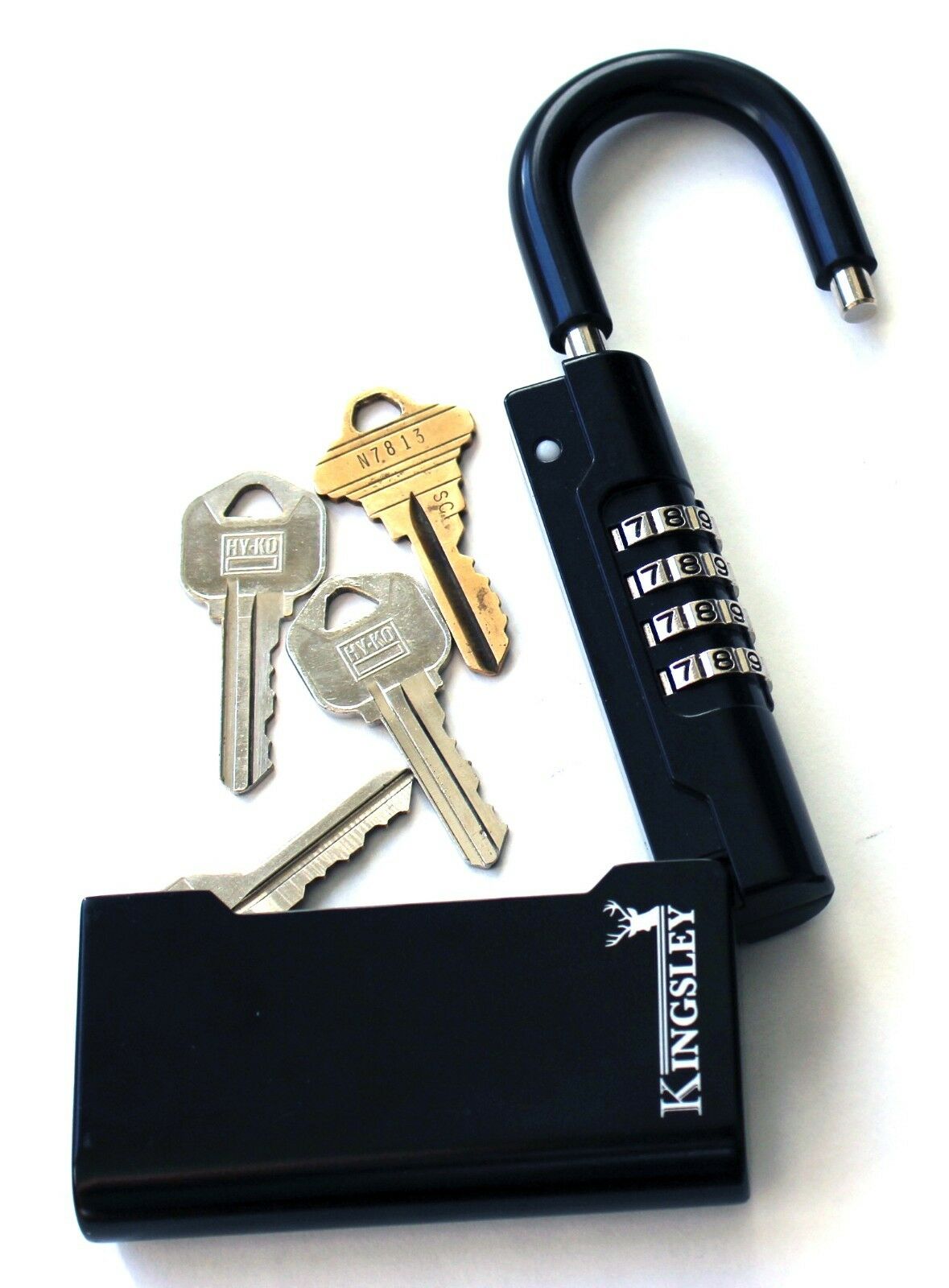 Kingsley Guard-a-key Key Storage Lock-real Estate Lock Box, Realtor Lockbox Used