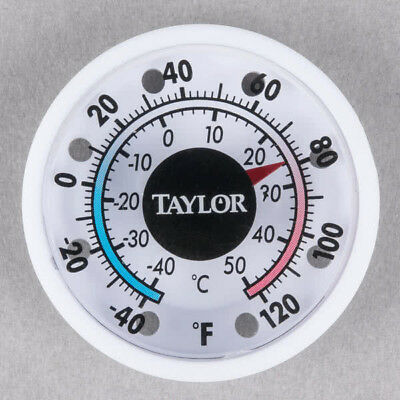 Taylor 5380 N 1 3/4" Mini Window Stick On Indoor/outdoor Thermometer Free Ship