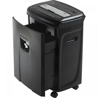 Industrial Heavy Duty Document Shredder Crosscut Paper Credit Card Commercial