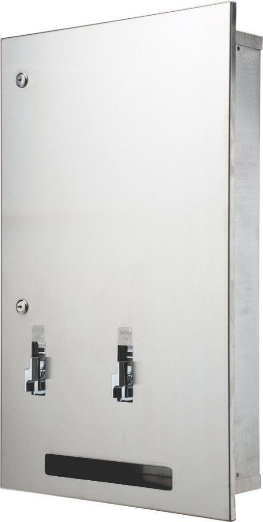 Delta 48000ss Stainless Sanitary Napkin Tampon Vendor Machine Dispenser Msrp$682
