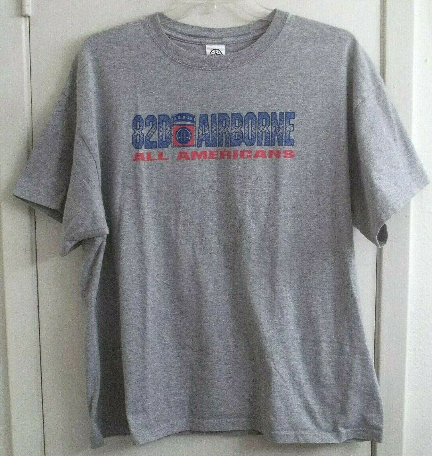 Airborne 82d Division All Americans T-shirt Adult 2xl Xx-large U. S. Army