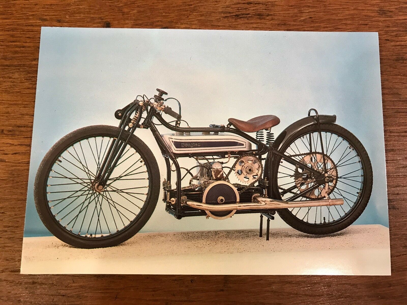 Vintage 1928 500cc Dirt Track Douglas National Motorcycle Museum Postcard