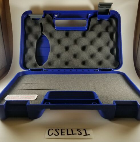 New! S&w Plastic Pistol Case Small 39032 Empty (color:blue)