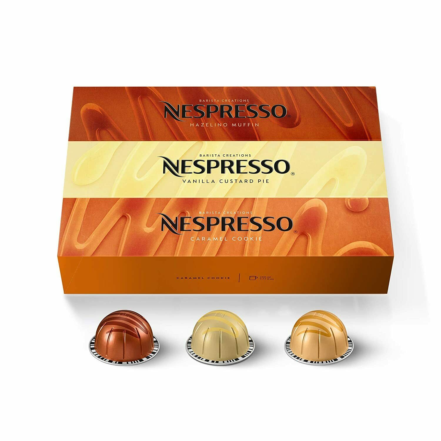 Nespresso Capsules Vertuoline, Barista Flavored Pack, Brews 7.8oz