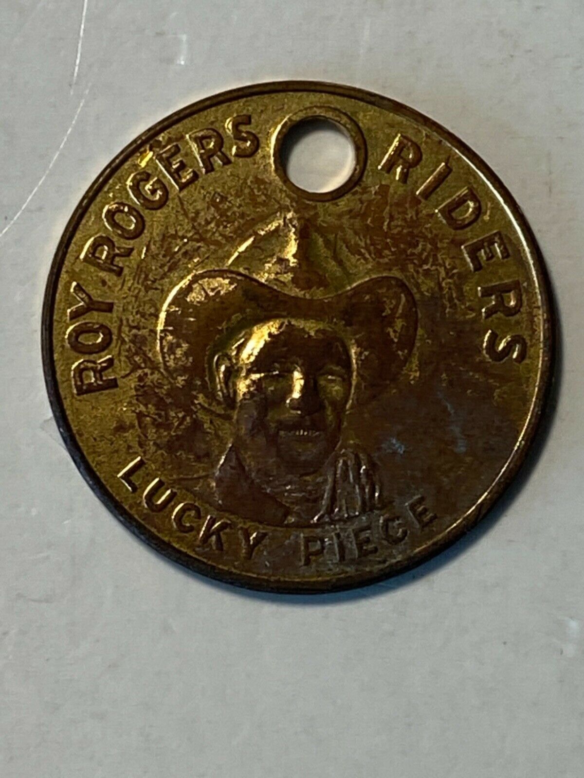 1950’s Roy Rogers Riders Lucky Piece Premium Token