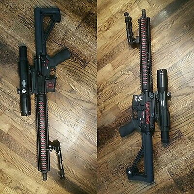 (rifle Vinyl Package) Custom Quality Decals For All Ar-15 & Similar Platforms.