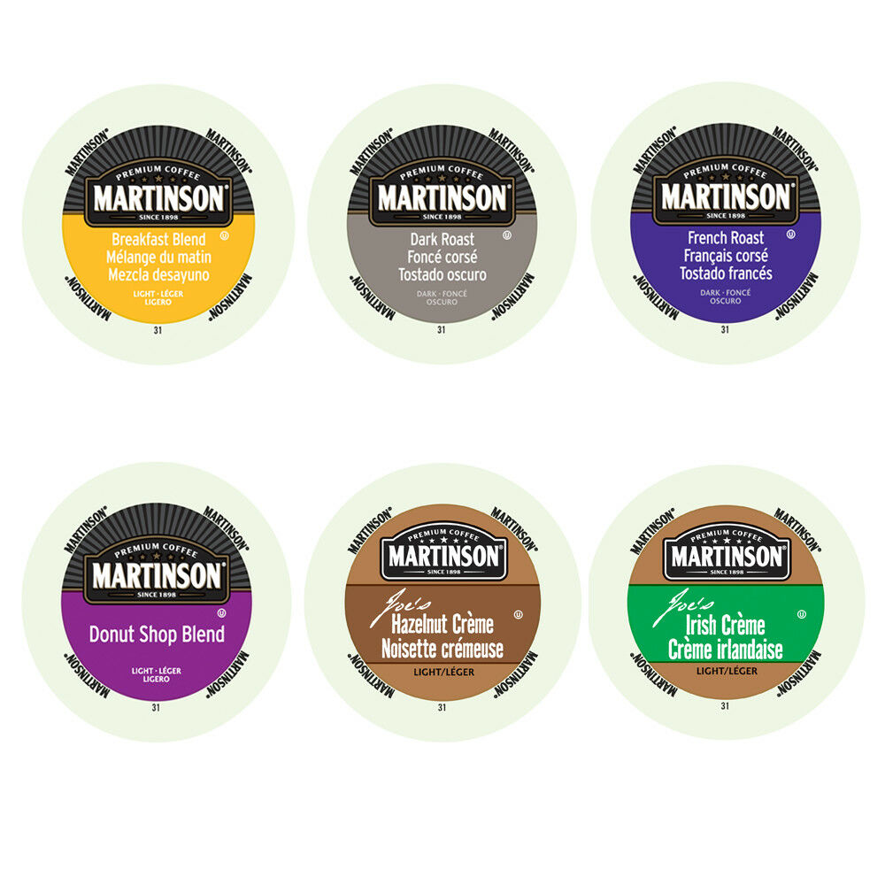 96 Count Martinson K-cups Value Pack For Keurig! Just Pick Your Roast Or Flavor!