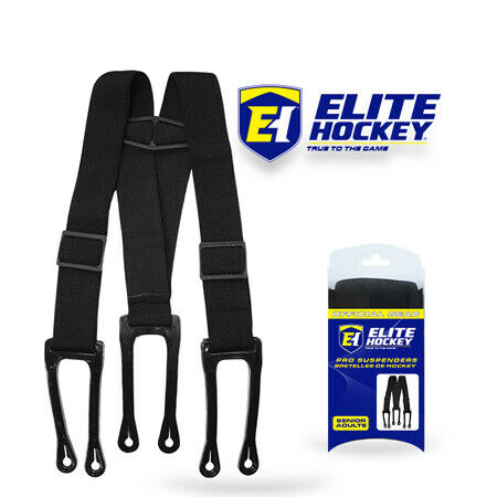 Elite Hockey Pro Stock Suspenders (junior/senior)