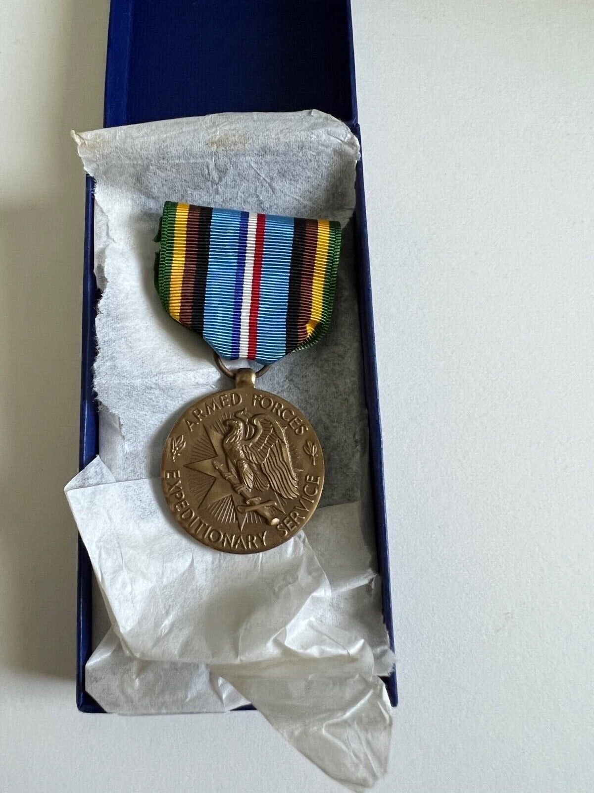 Armed Forces Expeditionary Medal With Box 12/64